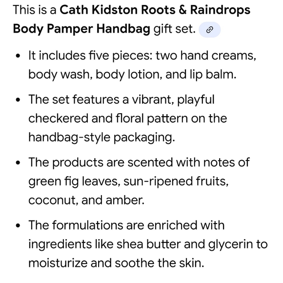 Cath Kidston Body Wash Set - Pink, White, and Green - Picture 11 of 16